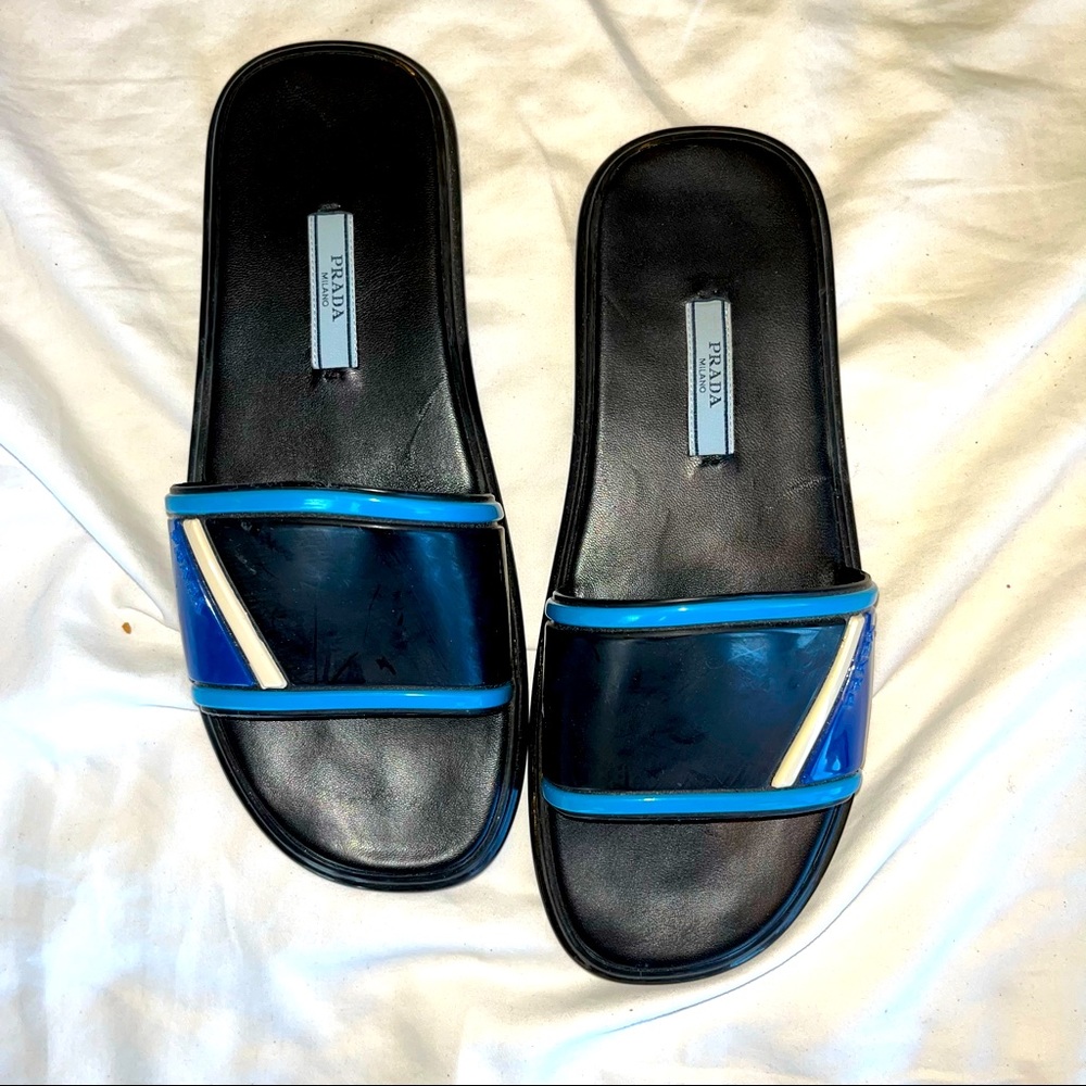 PRADA Rubber Slides